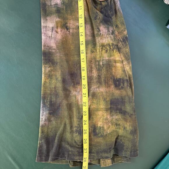 Parsley & Sage Women's Boho Vest Size Small Tie Dye Art to Wear Stretch Hippie - Picture 6 of 7